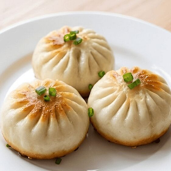 Ginger Pan-Fried Pork Bao 3pcs 1 each