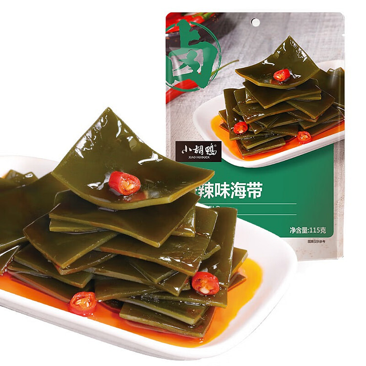 小胡鸭香辣味海带115g