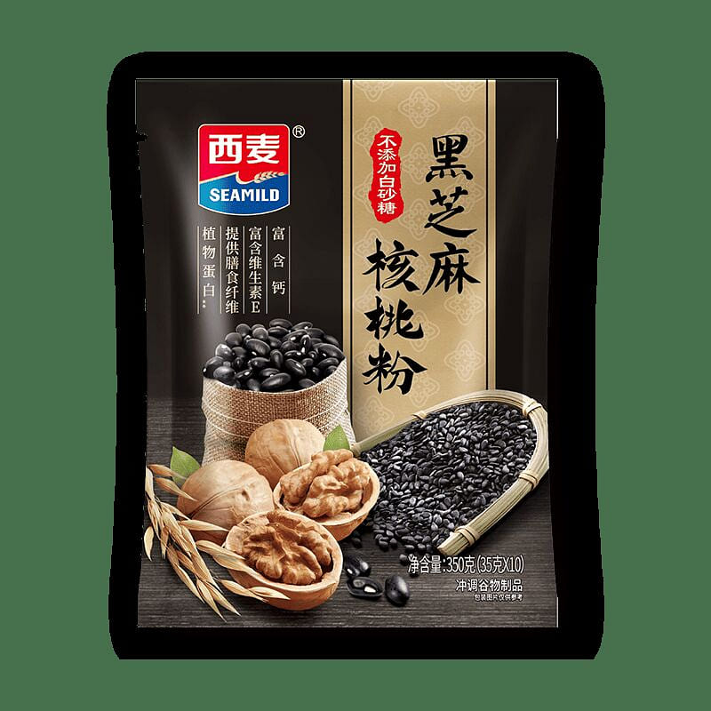 Black sesame and walnut flour 350 g