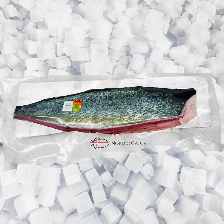 日本黄尾鰤鱼 - 新鲜寿司级中心切里脊肉（1.7 磅）