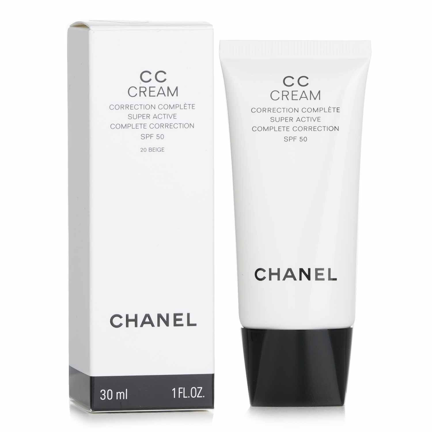 Get Chanel CC Cream Super Active Complete Correction SPF 50 # 20