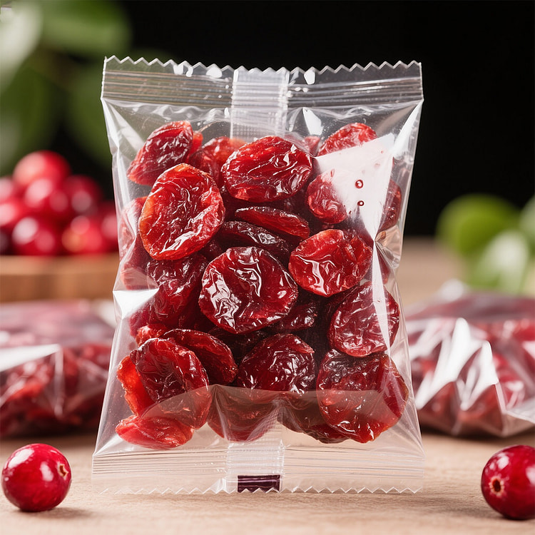 Bright red cranberry dried fruit 250 g