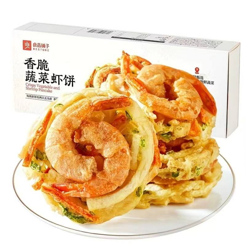 Vegetable shrimp cake nutritious breakfast 96g 96 g
