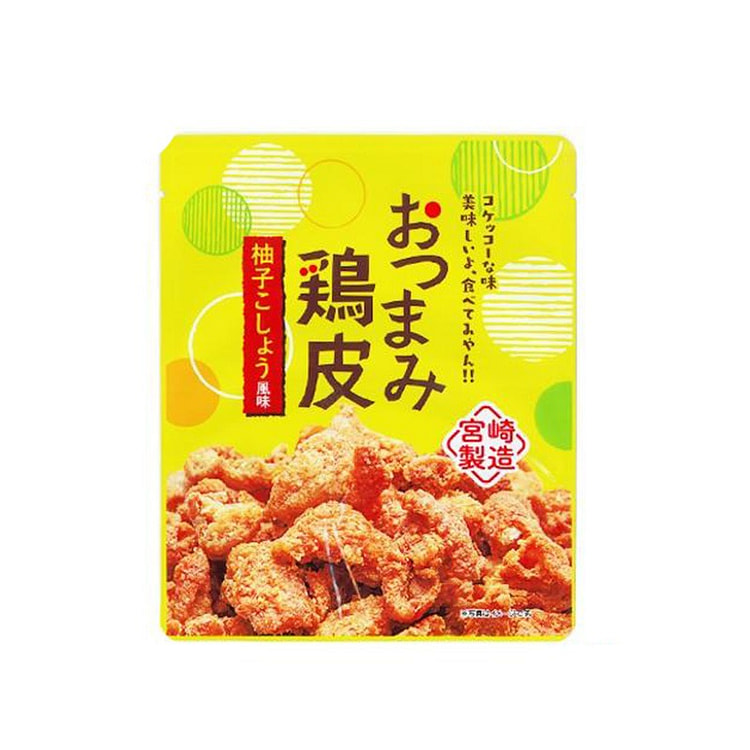 konne 柚子 胡椒味 炸鸡皮 脆片 45g