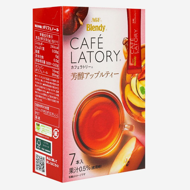 AGF Blendy Cafe Latory Apple Fruit Tea