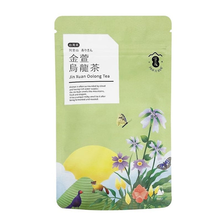 台湾【百二岁】岛屿茶鸣-金萱乌龙茶2g*6包 1 份