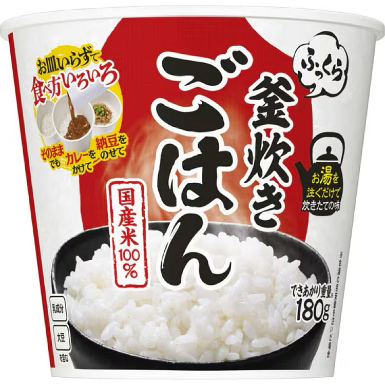 Nissin Fluffy Kamadaki Instant Rice Cup 72g 1 each