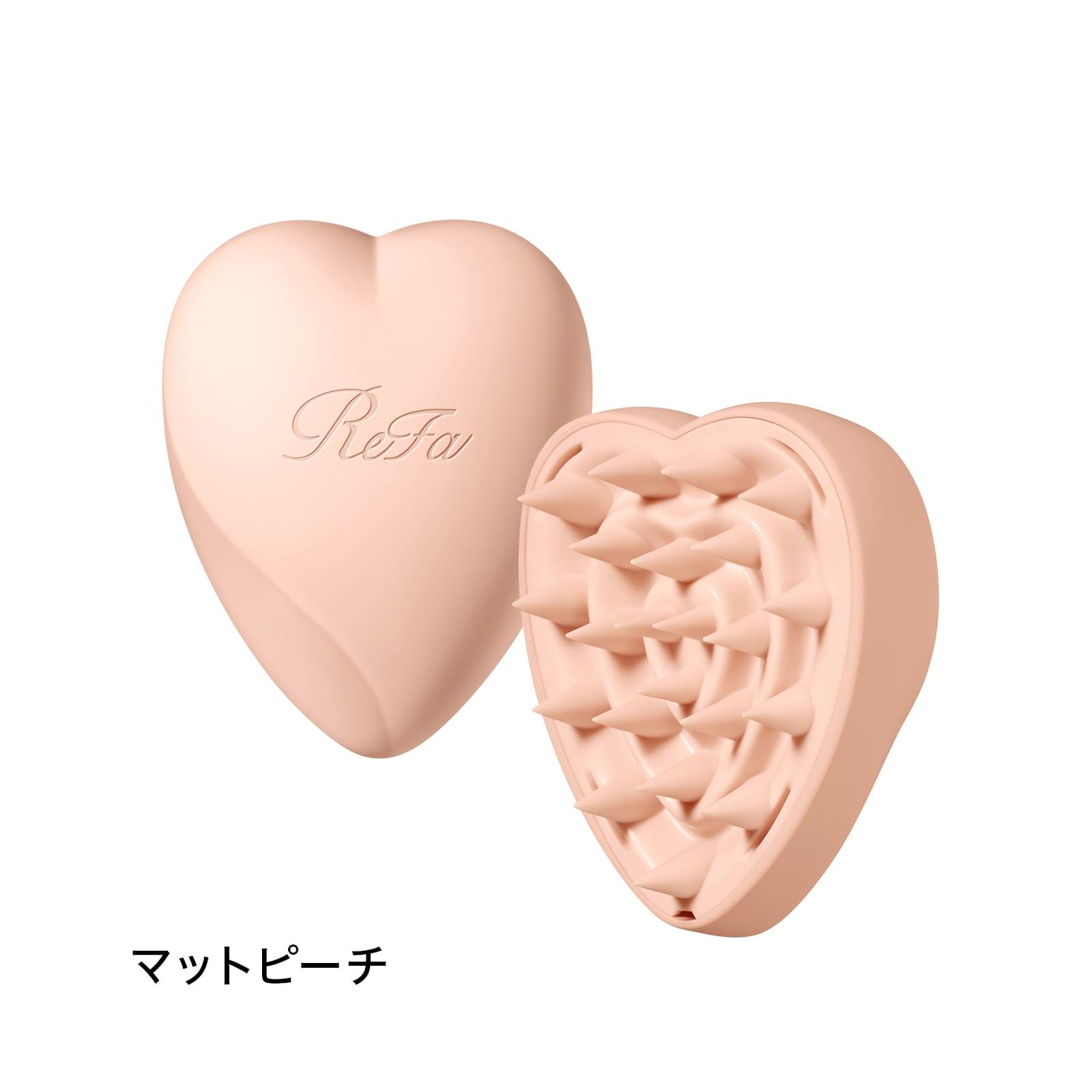 【Japan DirectMail】 ReFa Heart Brush Scalp Massage Matte Peach Pink 1 phần