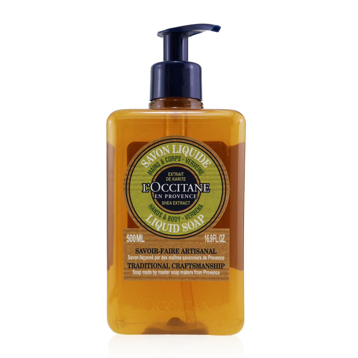 L’Occitane Verveine (Verbena) Liquid Soap For Hands & Body 500ml/16.9oz 500 ml