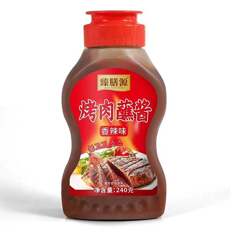 韩式烤肉蘸酱生菜酱秘制烤肉蘸料火锅烧烤酱烤肉酱香辣 240 克