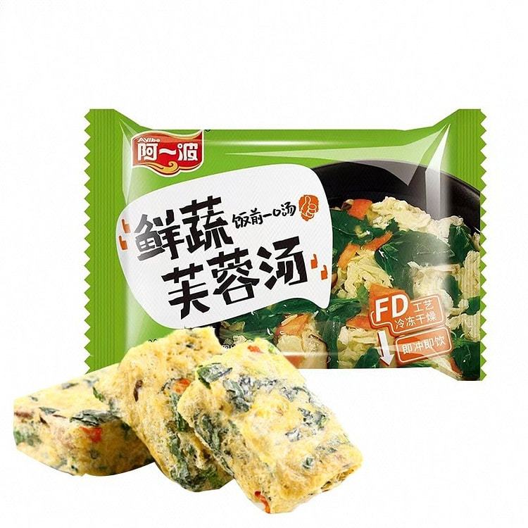 阿一波 鲜蔬芙蓉汤 6 克