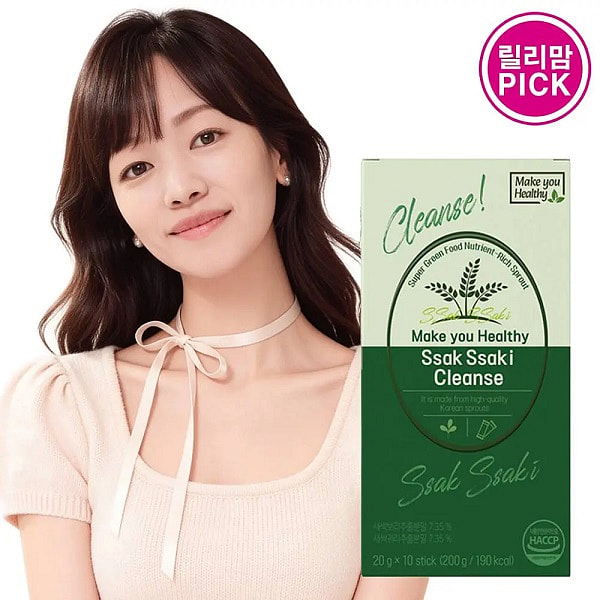 Ssak Ssak Cleansing Matcha Flavor (10pcs) 20 g