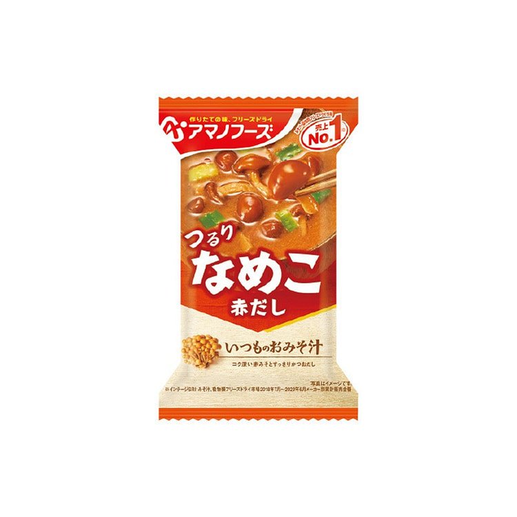 朝日 蘑菇 味增汤 一包 8g
