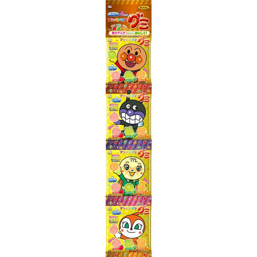 Fujiya Mixed Taste Gummy Candy 21g*4 Bags 1 개