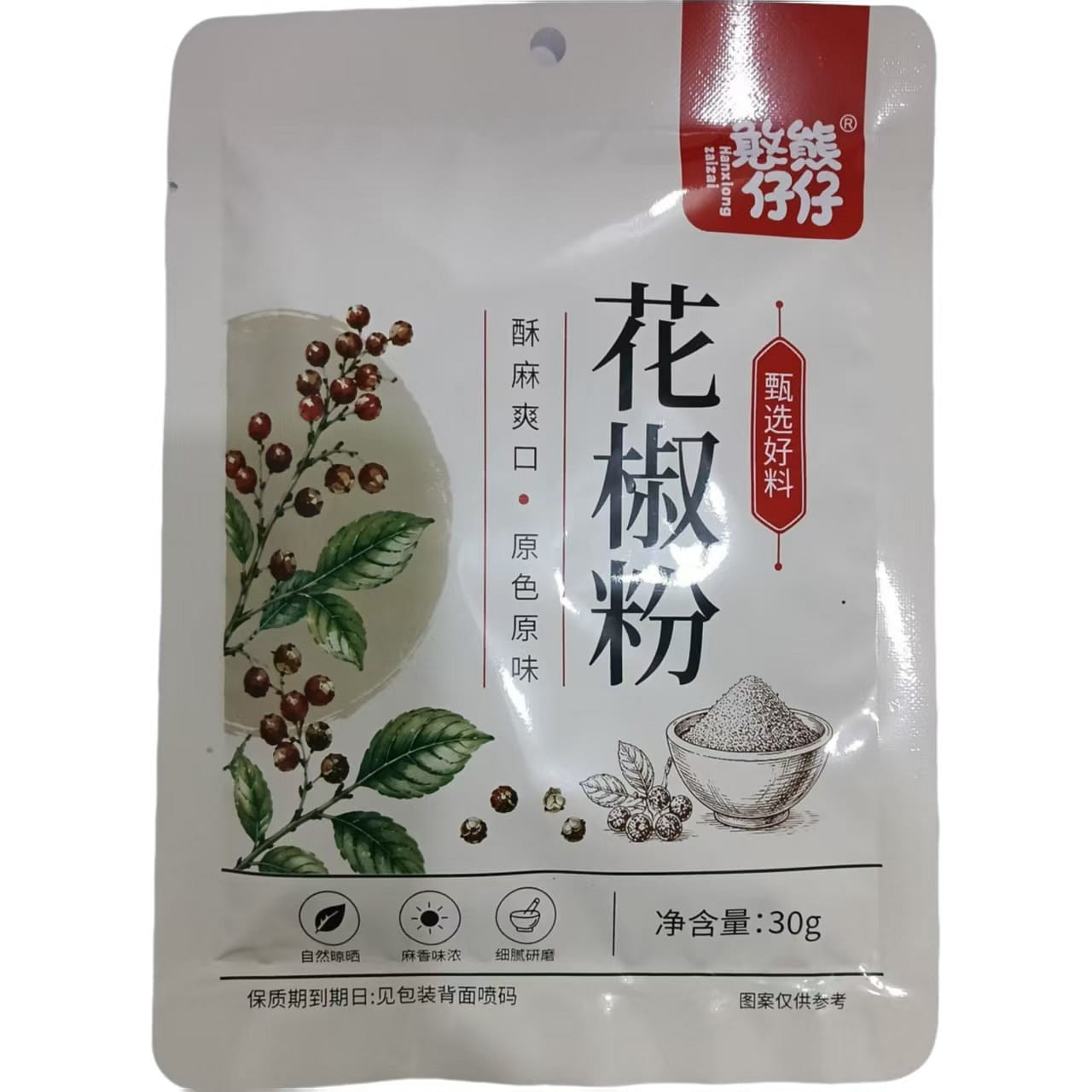 30g of Sichuan pepper powder per bag 30 g