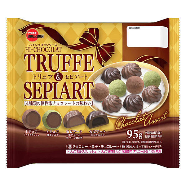 Bourbon Truffle&Sepiato Chocolate 95g 1 each