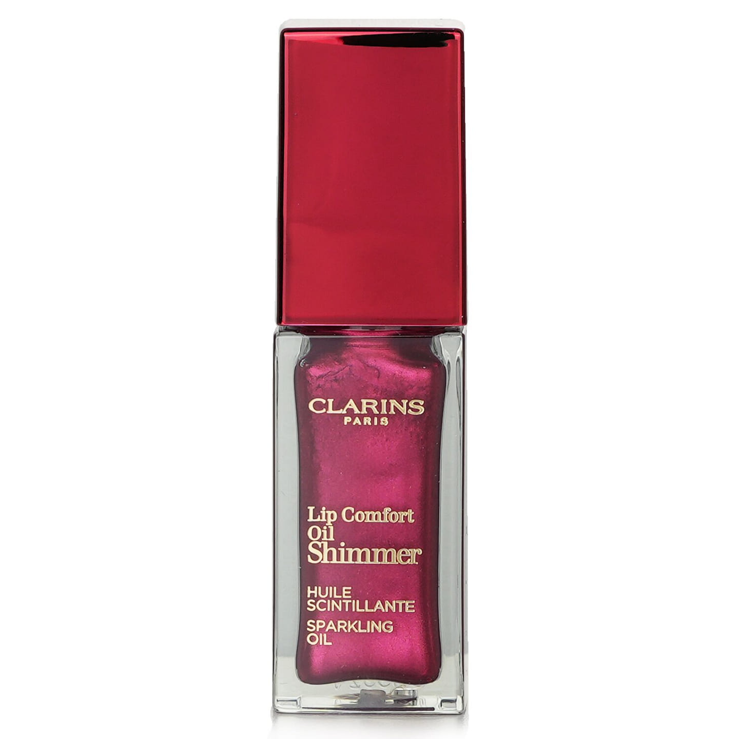 Clarins Lip Comfort Oil Shimmer – # 08 Burgundy Wine 7ml/0.2oz 7 ml