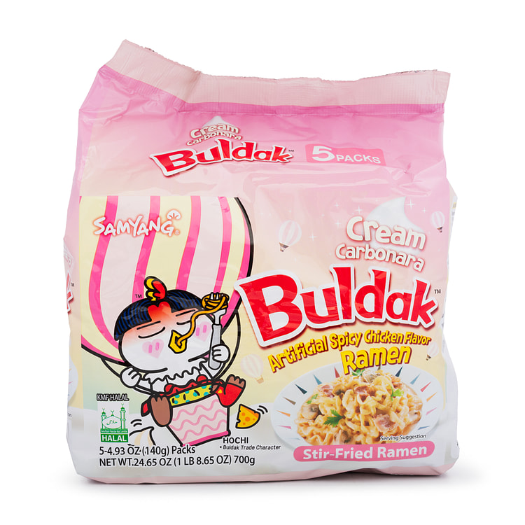 韩国 辣火鸡面 奶油干酪味 5包入