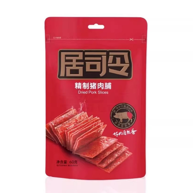 来伊份居司令4号精制猪肉脯60g