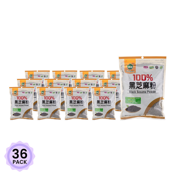 芗园 100%黑芝麻粉 250 克*36 包