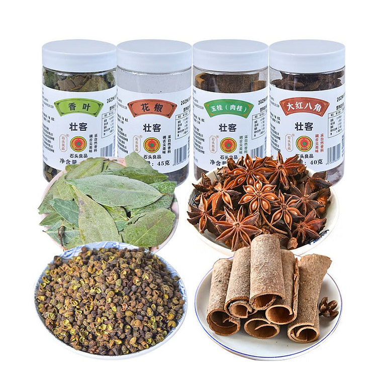壮客 八角桂皮香叶花椒 广西香料组合卤肉料包调料 140 克