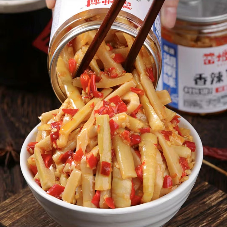 窑塘村   香辣笋丝 下饭菜开味菜