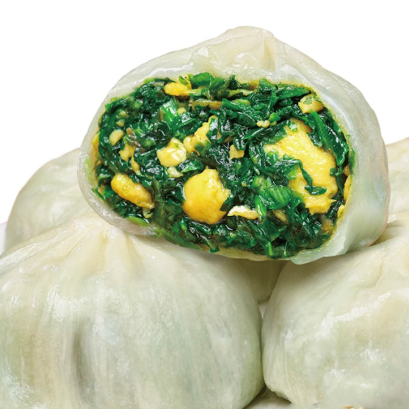 Steamed Bun with Shepherd's Purse and Egg 14-15pcs 1 phần