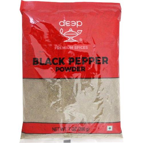Deep Black Pepper Powder, 7 oz bag 7 oz