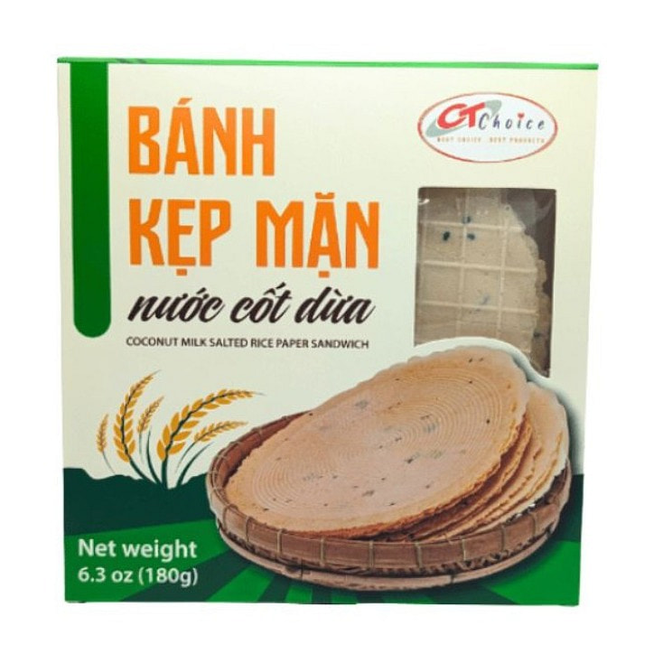 [CT Choice]Coconut Milk Salted Rice Paper Sandwich 1 count