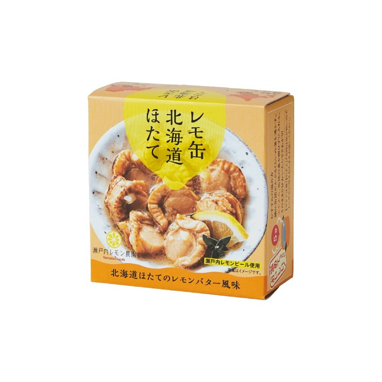濑户内柠檬农园 北海道扇贝罐头柠檬黄油味 55g 1 份