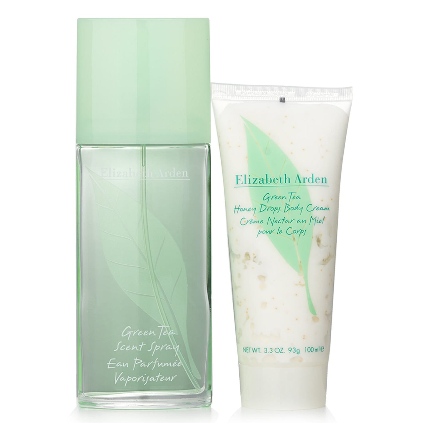 Elizabeth Arden Green Tea Coffret: Eau Parfumee Spray 100ml/3.3oz + Honey Drops Body Cream 100ml/3.3oz 2pcs 2 each