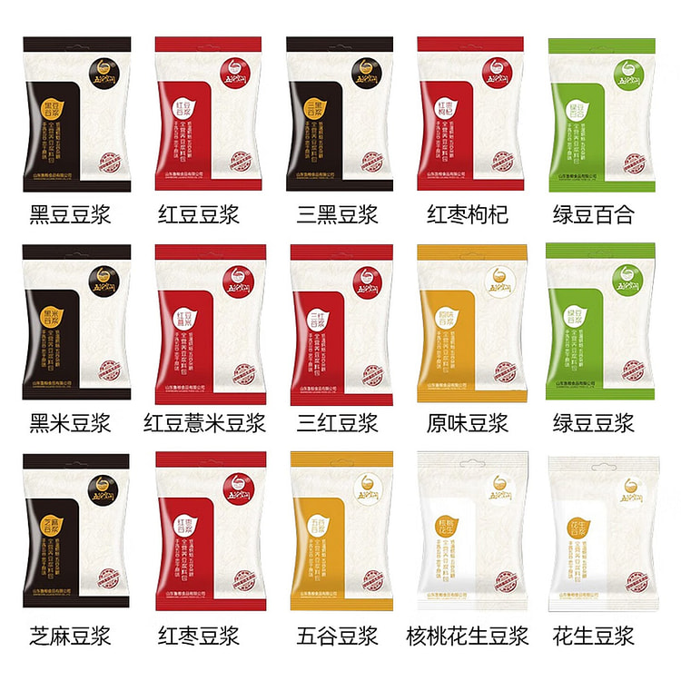 满口佳 豆浆料包五谷杂粮组合30包*35g 1050 克