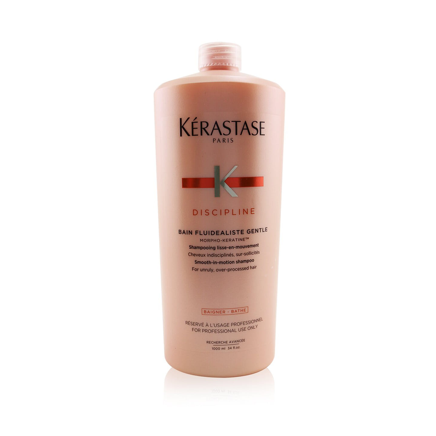 Kerastase Discipline Bain Fluidealiste Smooth-In-Motion Gentle Shampoo (For Unruly, Over-Processed Hair) 1000 ml