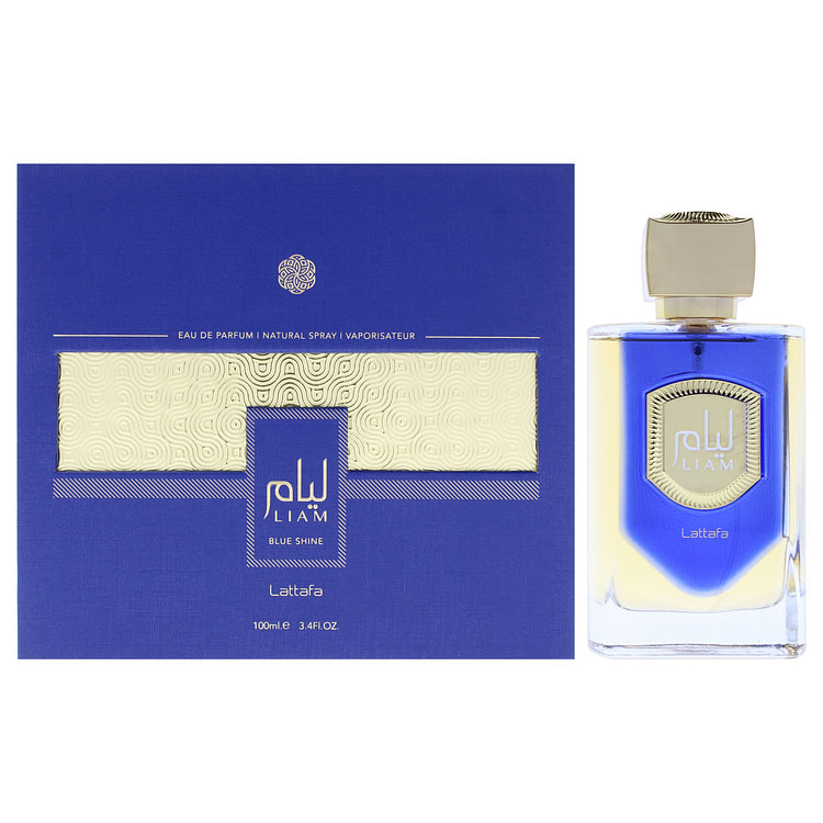 Lattafa男香LiamBlue3.4盎司噴霧 3.4 盎司