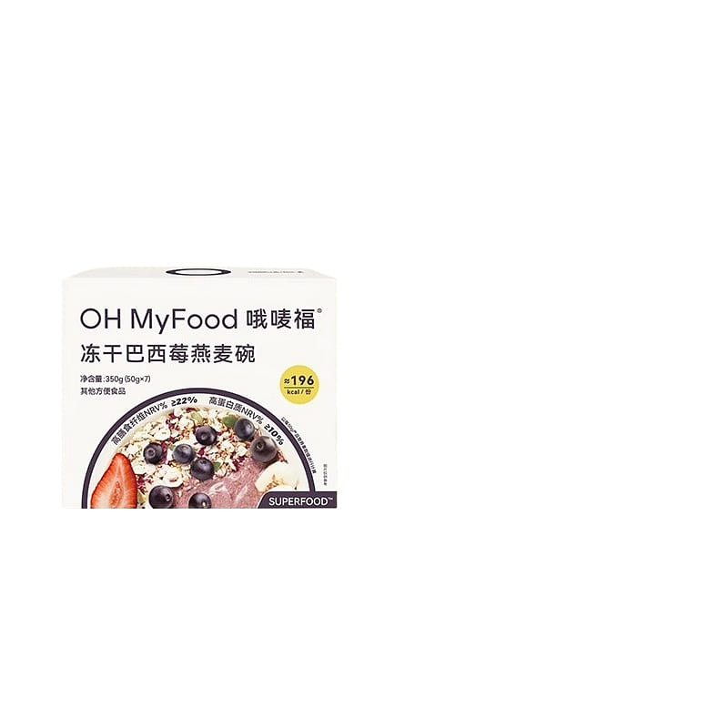 Oatmeal freeze-dried acai berry flavor 350g*1 bag 350 g