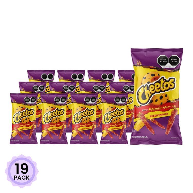 玉米脆条(墨西哥热辣味) 145 克*19 包