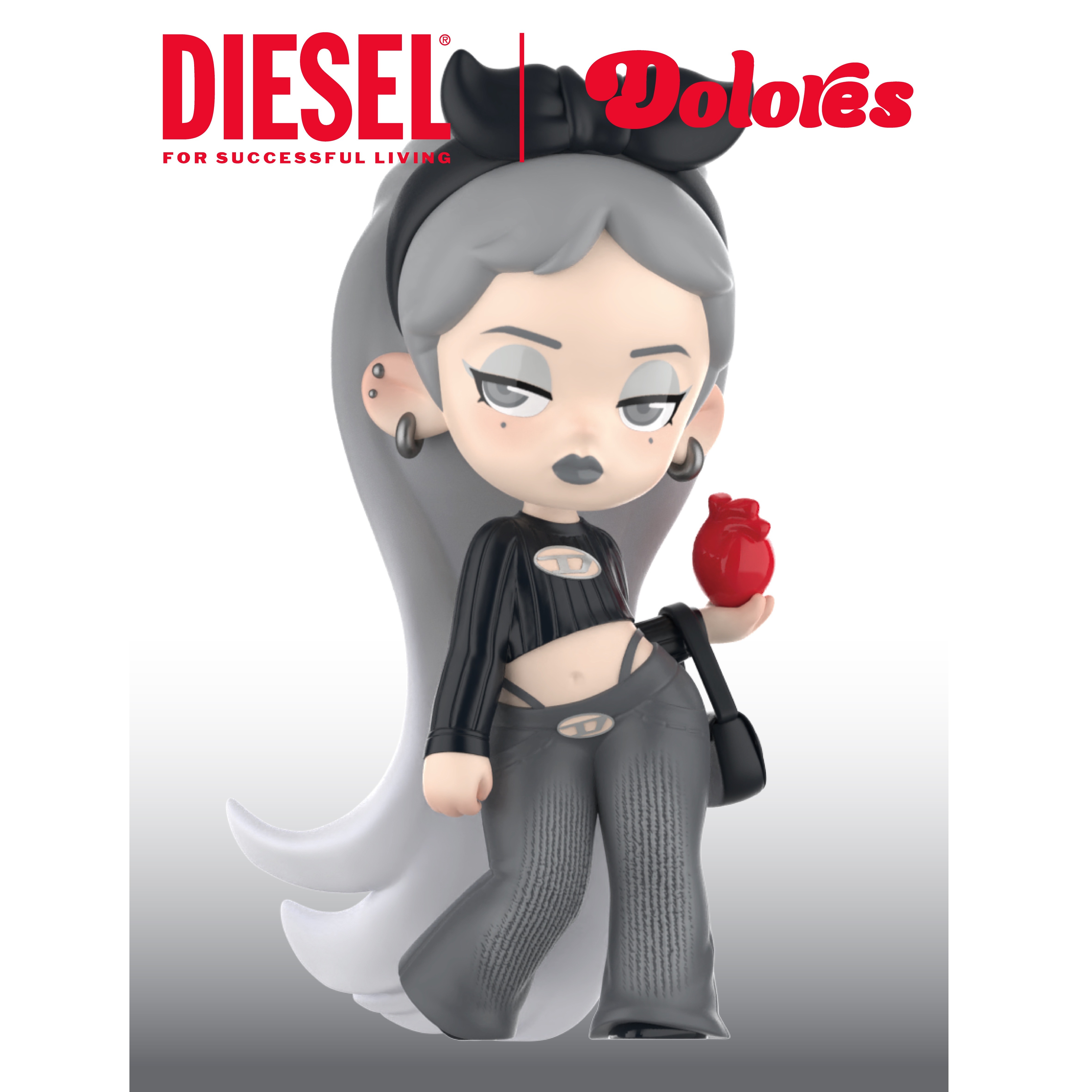 Dolores&DIESEL Collaborative Table Ornament Blind Box Action