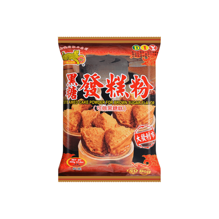 台湾【Q又好吃】金钱豹 黑糖发糕粉