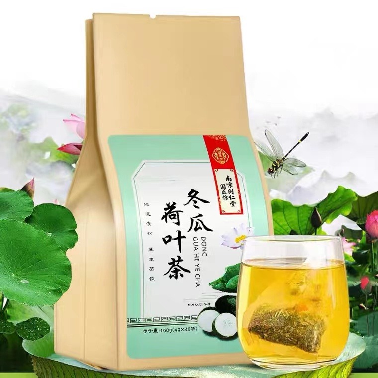 Tong Ren Tang Rose Dong Gua Lotus Leaf Tea Scrape away oil 120g (4g*30bags) 120 グラム