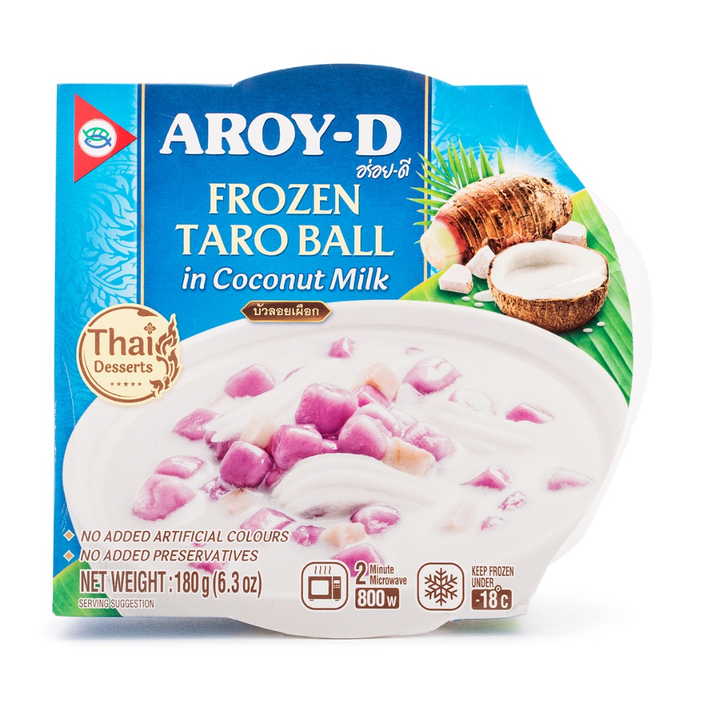 Get AroyD Taro Ball in Coconut Milk, Frozen Delivered Weee! Asian Market