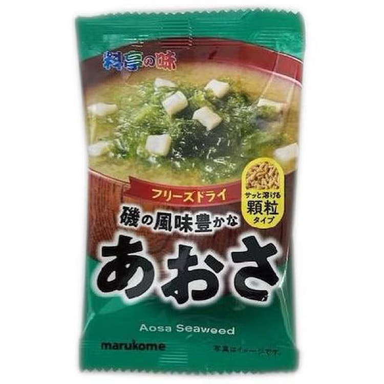 Marukome Aosa Seaweed Miso Soup 1 Serving 1 each