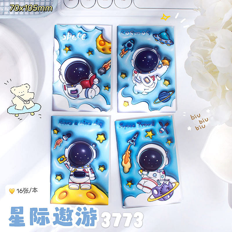 A7 Cute Pocket Notebook – Space Adventure 1 each