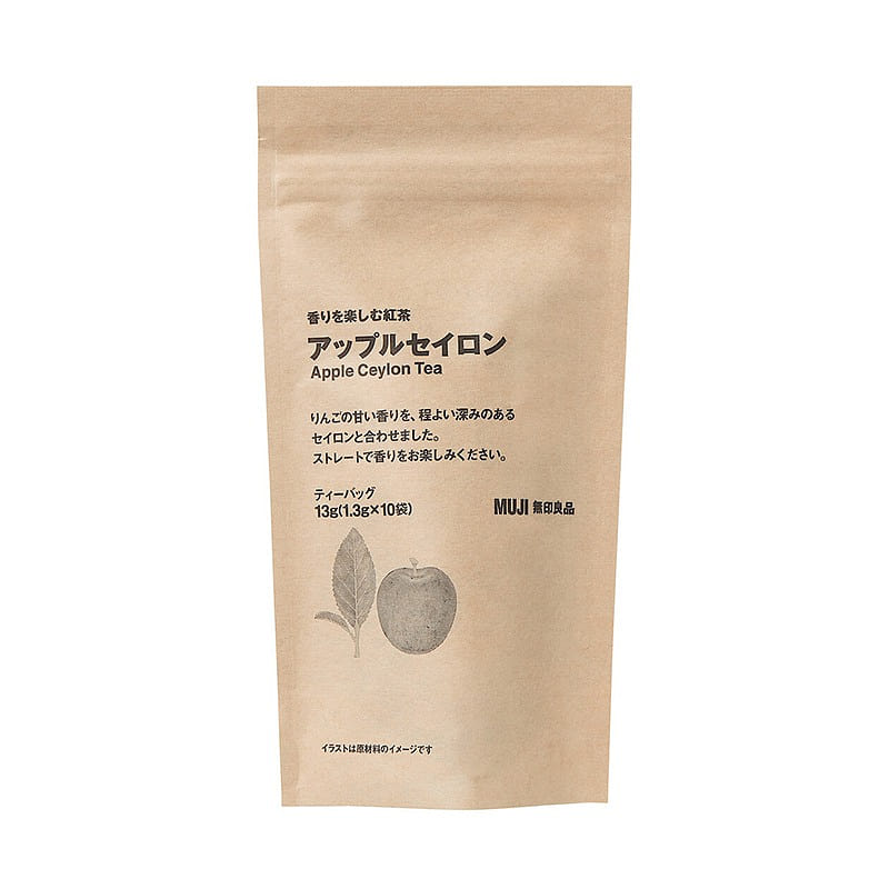 muji Apple Ceylon Tea Healthy and relaxing drink 1 each