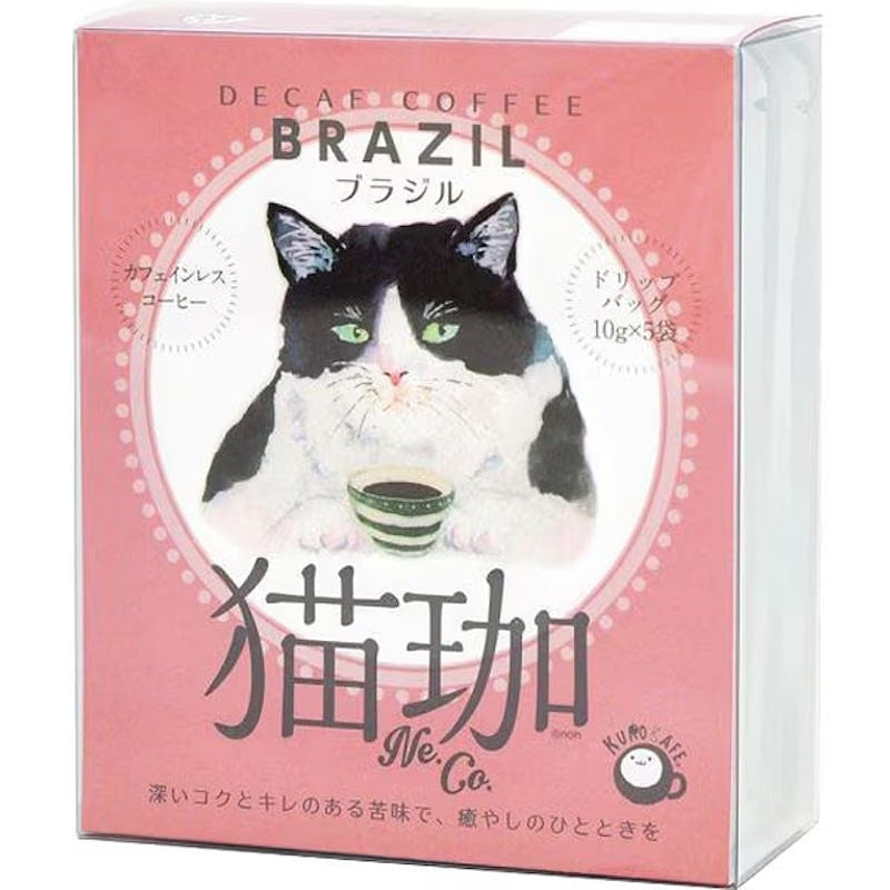 Noin Decaf Cat Coffee Brazil (5 pieces) 1 each