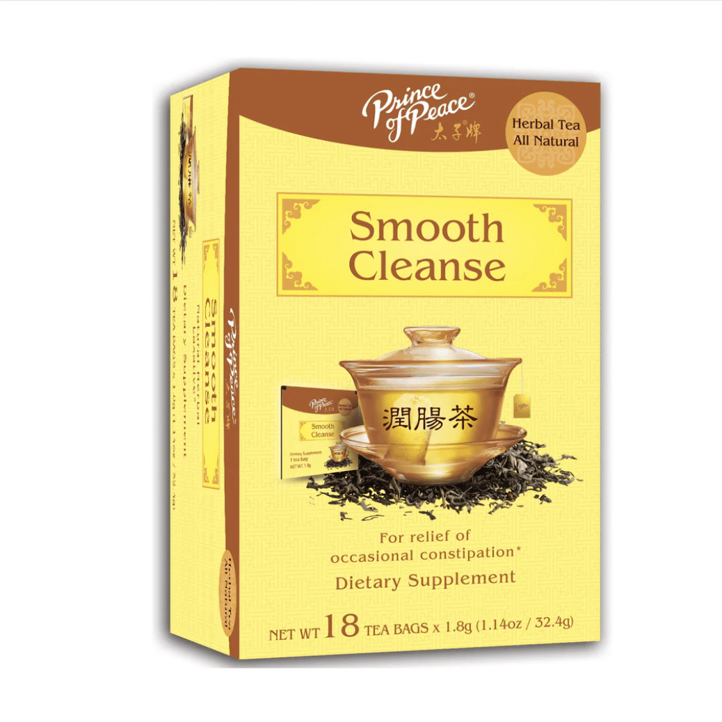 Prince of Peace Smooth Cleanse Tea, 18 tea bags 1 box