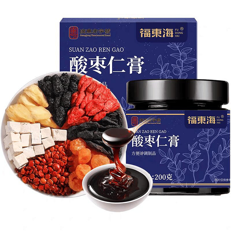 福东海 酸枣仁膏 养生晚安茶助眠 200 毫升