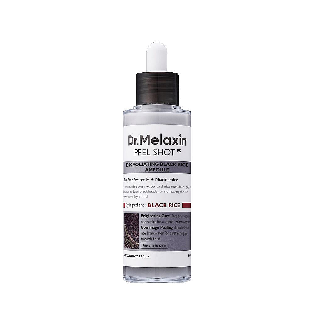 [Dr.Melaxin] Peel Shot Black Rice Peeling Ampoule 80 ml