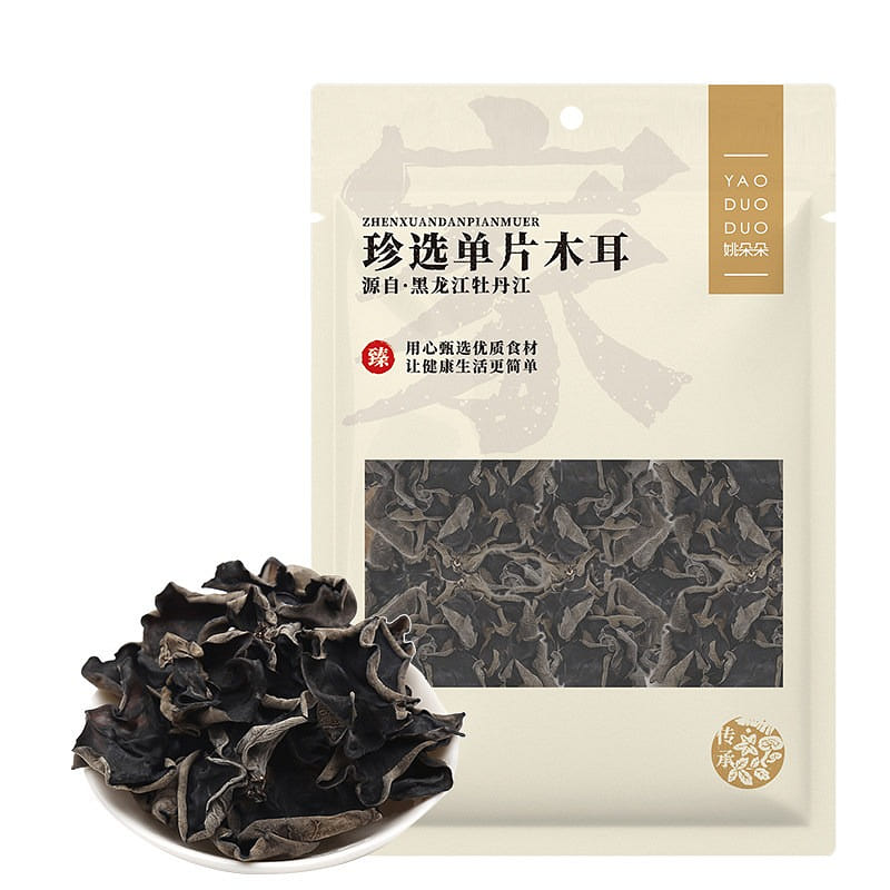 Selected Single Piece Black Fungus 88g 88 g