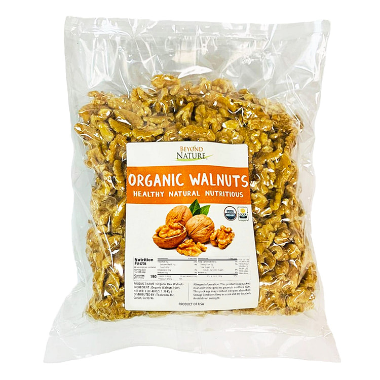 Beyond Nature 有机生核桃 3LB