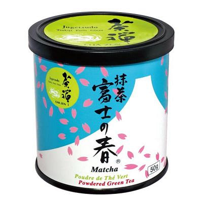 Jugetsudo Matcha Fuji no Haru 50g can